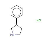 Pyrrolidine, 3-phenyl-, hydrochloride (1:1), (3R)-