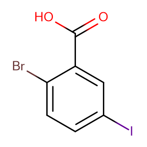 2-溴-5-碘苯甲酸